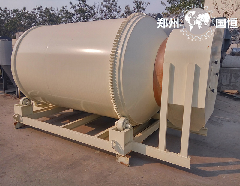 滾筒式玻化微珠保溫砂漿混合機(jī) 滾筒式玻化微珠保溫砂漿混合機(jī)