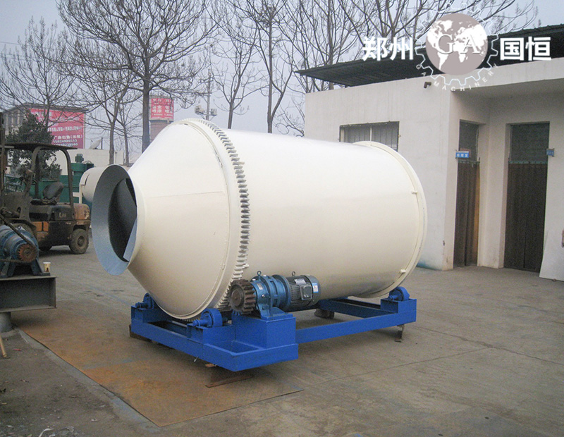 滾筒式玻化微珠保溫砂漿混合機(jī)安裝案例 滾筒式玻化微珠保溫砂漿混合機(jī)安裝案例